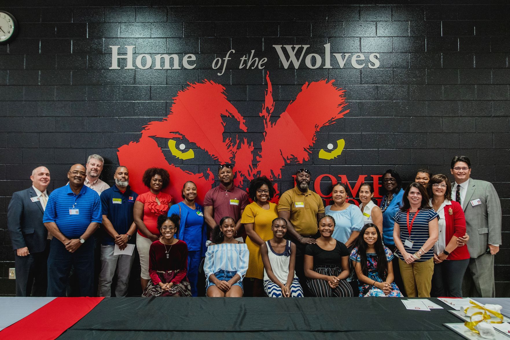 Rome middle presents their first ever REACH scholars